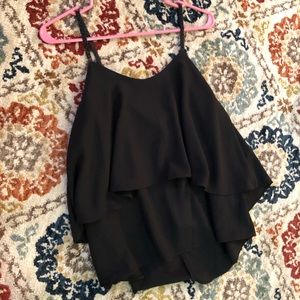 Tank Top with Beaded Straps